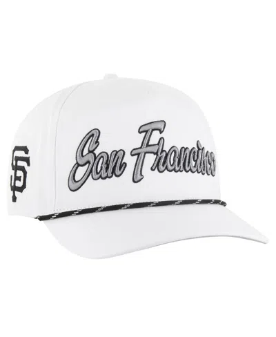 47 Brand Men's White San Francisco Giants Overhand Speckle Hitch Rope Adjustable Hat