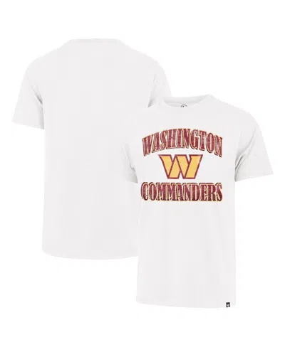 47 Brand Men's White Washington Commanders Overrun Franklin T-shirt