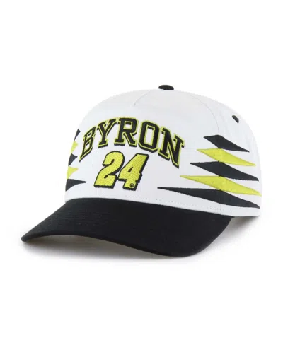 47 Brand Men's White William Byron Diamond Cut Hitch Adjustable Hat