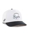 47 Brand Men's White/black Philadelphia Eagles Gimmie Golf Hitch Rope Adjustable Hat