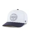 47 Brand Men's White/navy Dallas Cowboys Suburbia Hitch Two-tone Adjustable Hat In White