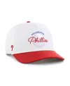 47 Brand Men's White/red Philadelphia Phillies Gimmie Golf Hitch Rope Adjustable Hat