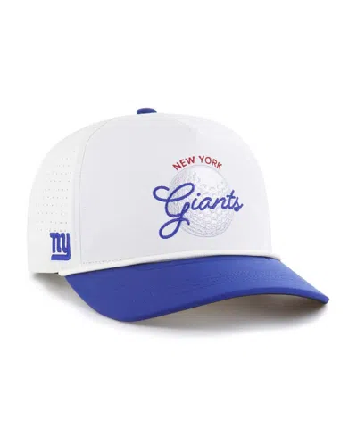 47 Brand Men's White/royal New York Giants Gimmie Golf Hitch Rope Adjustable Hat In Multi