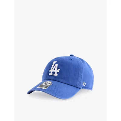 47 Brand Mens '47 Clean Up Los Angeles Dodgers Cotton-twill Baseball Cap Black