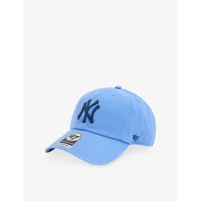 47 Brand Mens '47 Clean Up New York Yankees Cotton-twill Baseball Cap Blue
