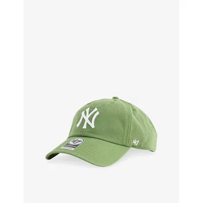 47 Brand Mens '47 Clean Up Ny Yankees Cotton-twill Baseball Cap Green