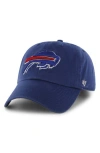 47 Brand Buffalo Bills Clean Up Cap In Blue