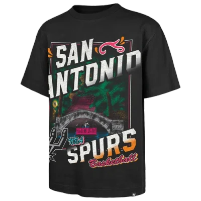 47 Brand Mens San Antonio Spurs Spurs Regional Foundation T-shirt In Multi