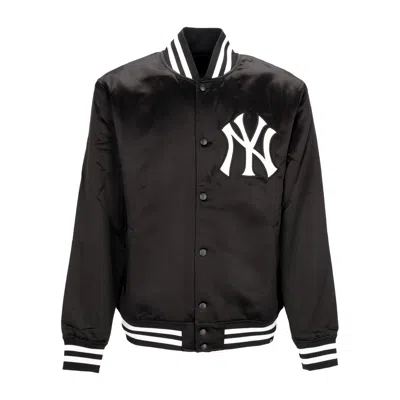 47 Brand Mlb Dalston Backer Bomber Neyyan Jet Black Men's Bomber Jacket