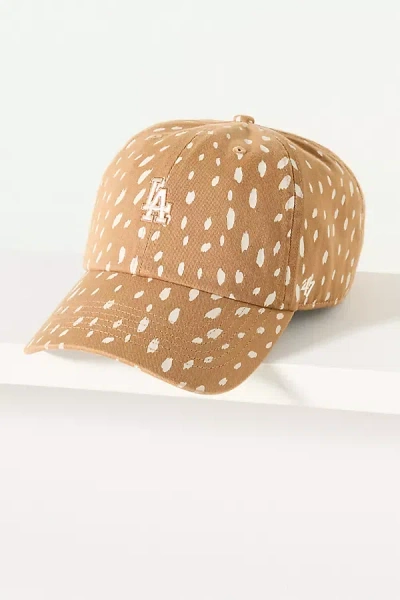 47 Brand Mlb Doe Print Baseball Cap In Brown