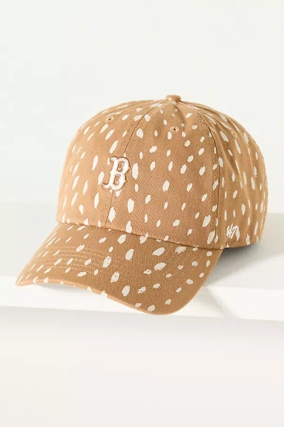 47 Brand Mlb Doe Print Baseball Cap In Brown