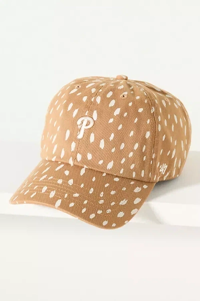 47 Brand Mlb Doe Print Baseball Cap In Brown