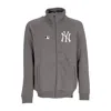 47 Brand Mlb Emb Islington Track Jacket Men's High Neck Sweatshirt Neyyan Dark Grey In Gray