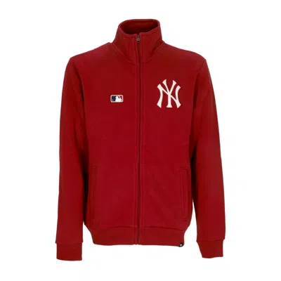 47 Brand Mlb Emb Islington Track Jacket Men's High Neck Sweatshirt Neyyan Razor Red