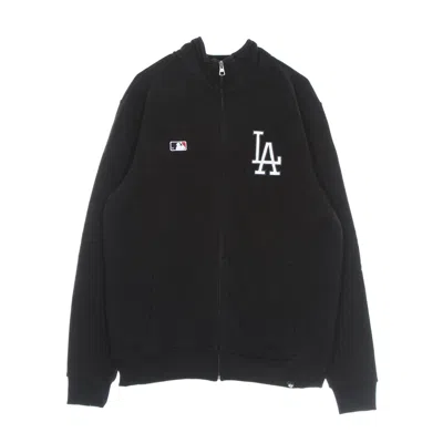 47 Brand Mlb Islington Track Jacket Losdod Jet Black Men's High Neck Sweatshirt