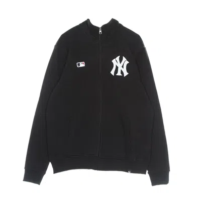 47 Brand Mlb Islington Track Jacket Neyyan Men's High Neck Sweatshirt In Black