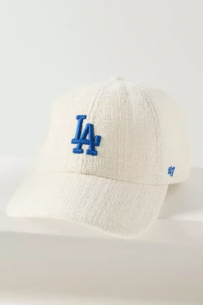 47 Brand Mlb Jacqueline 100% Cotton Baseball Cap In White