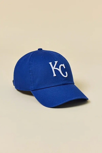 47 Brand Mlb Kansas City Royals Clean Up Hat In Blue, Men's At Urban Outfitters