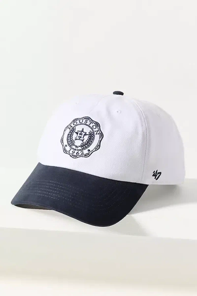47 Brand Mlb Logo Seal Baseball Cap In Orange