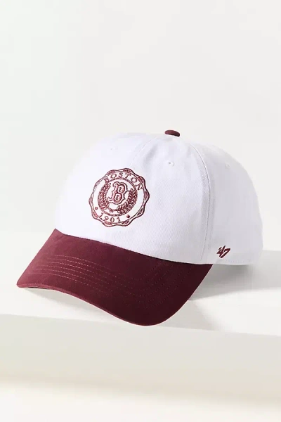 47 Brand Mlb Logo Seal Baseball Cap In Red