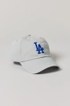 47 Brand Mlb Los Angeles Dodgers Clean Up Hat In Grey At Urban Outfitters