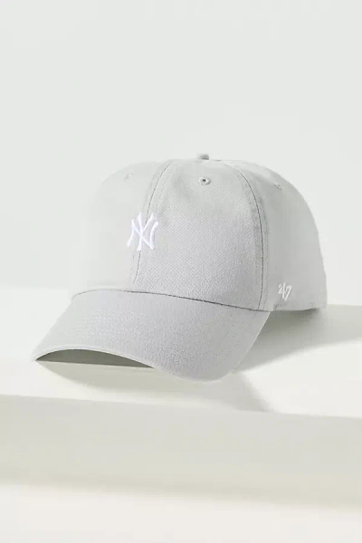 47 Brand Mlb Mini Logo Baseball Cap In Gray