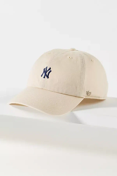 47 Brand Mlb Mini Logo Baseball Cap In Metallic