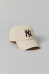 47 Brand Mlb New York Yankees Clean Up Hat In Neutral At Urban Outfitters
