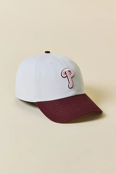 47 Brand Mlb Philadelphia Phillies Cherry Icon Hat In Pink, Women's At Urban Outfitters