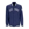47 Brand Mlb Wordmark Drift Neyyan Men's Bomber Jacket In Fall Navy