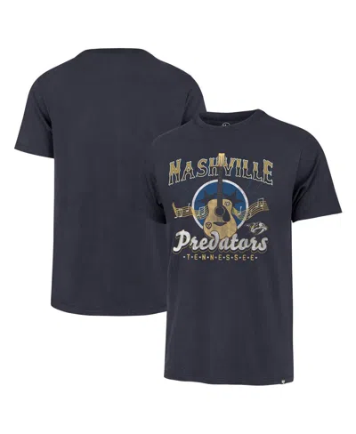 47 Brand Navy Nashville Predators Regional Localized Franklin T-shirt