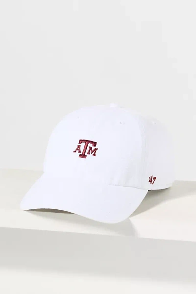 47 Brand Ncaa Baseball Cap In White