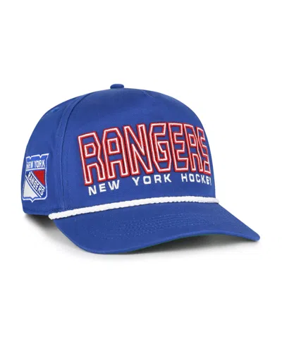 47 Brand New York Rangers Retro-inspired Adjustable Byline Hitch Baseball Cap In Blue