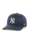 47 BRAND NY YANKEES HITCH RELAXED FIT BASEBALL HAT IN NAVY, MEN'S AT URBAN OUTFITTERS