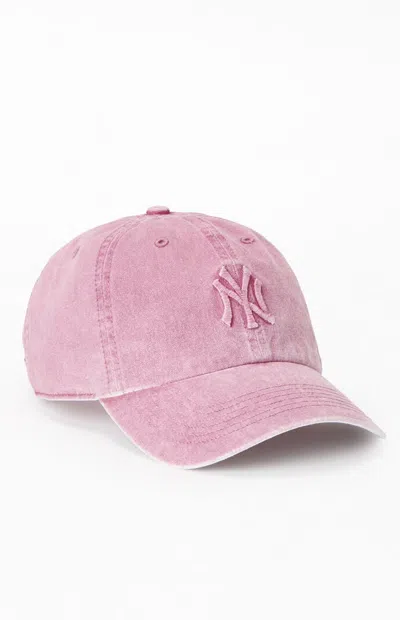 47 Brand Ny Yankees Misty Pink Dad Hat In Purple