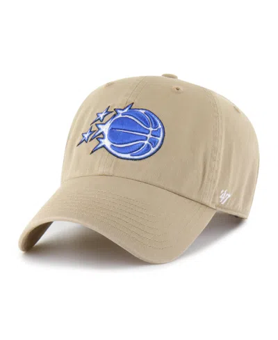 47 Brand Orlando Magic Clean Up Adjustable Cap In Brown