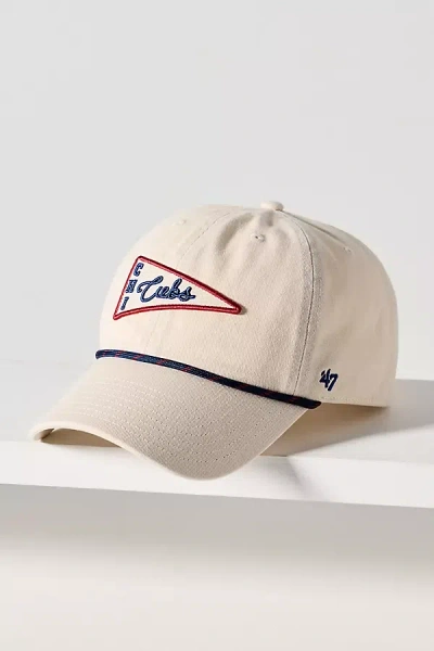 47 Brand Pennant Cord Baseball Cap In Neutral