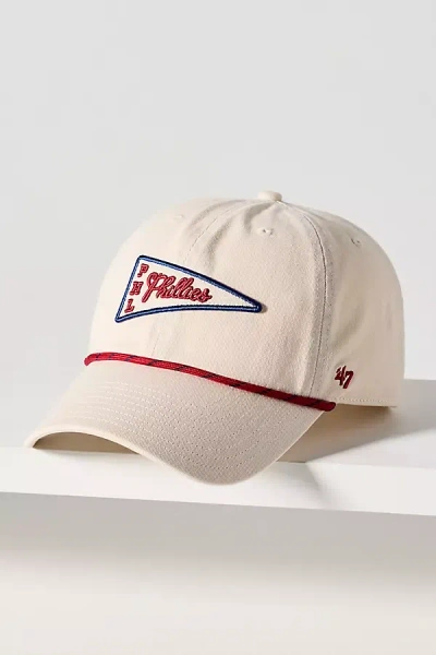 47 Brand Pennant Cord Baseball Cap In Neutral