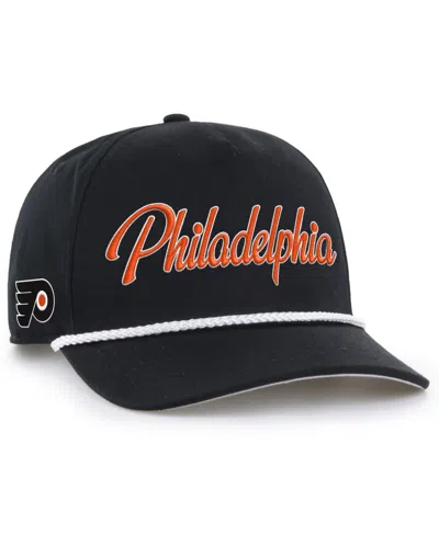 47 Brand Philadelphia Flyers Adjustable Overhand Hitch Baseball Cap In Blue