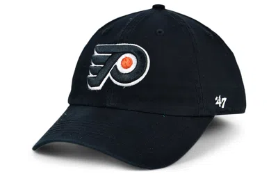 47 Brand Philadelphia Flyers Franchise Cap In Black