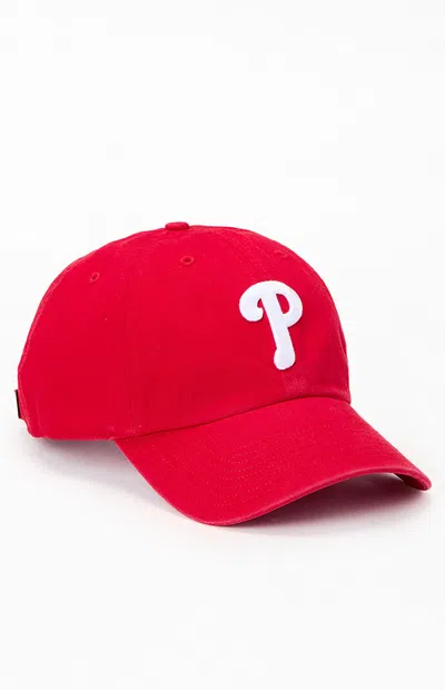 47 Brand Philadelphia Phillies Dad Hat In Red