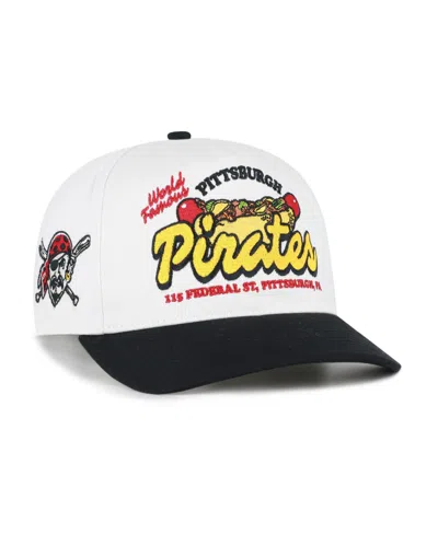 47 Brand Pittsburgh Pirates Snapback Five-panel Baseball Cap In White