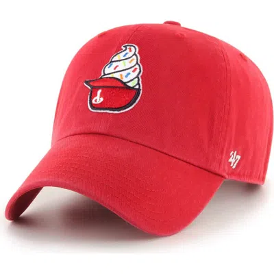 47 Brand Kids' Preschool '47  Red Philadelphia Phillies Ice Cream Helmet Clean Up Adjustable Hat In Gold