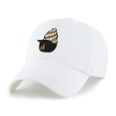 47 Brand Kids' Preschool '47 White Pittsburgh Pirates Ice Cream Helmet Clean Up Adjustable Hat