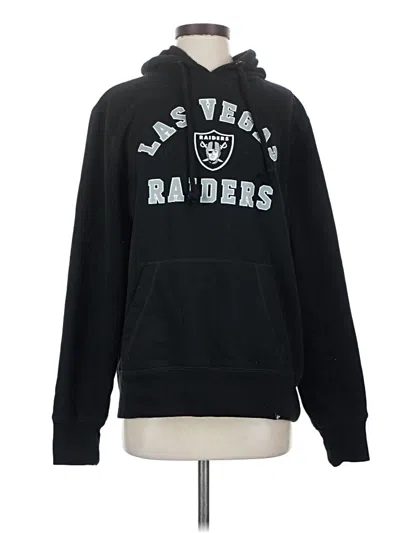 Pre-owned 47 Brand Pullover Hoodie In Black