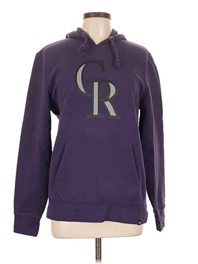 Pre-owned 47 Brand Pullover Hoodie In Purple