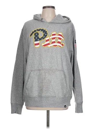 Pre-owned 47 Brand Pullover Hoodie In Silver