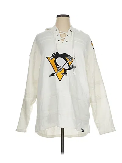 Pre-owned 47 Brand Pullover Hoodie In White
