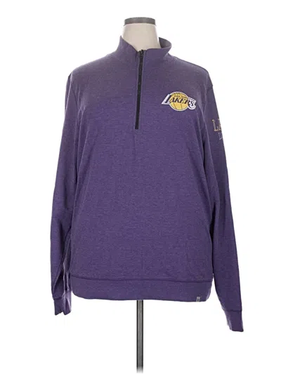 Pre-owned 47 Brand Pullover Sweater In Purple