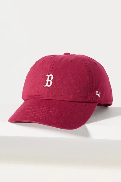 47 Brand Red Sox Mini Logo Baseball Cap